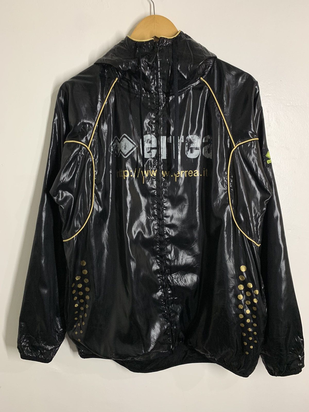 Errea × Vintage Vintage Errea Hoodie Jacket Size US L / EU 52-54 / 3 - 1 Thumbnail