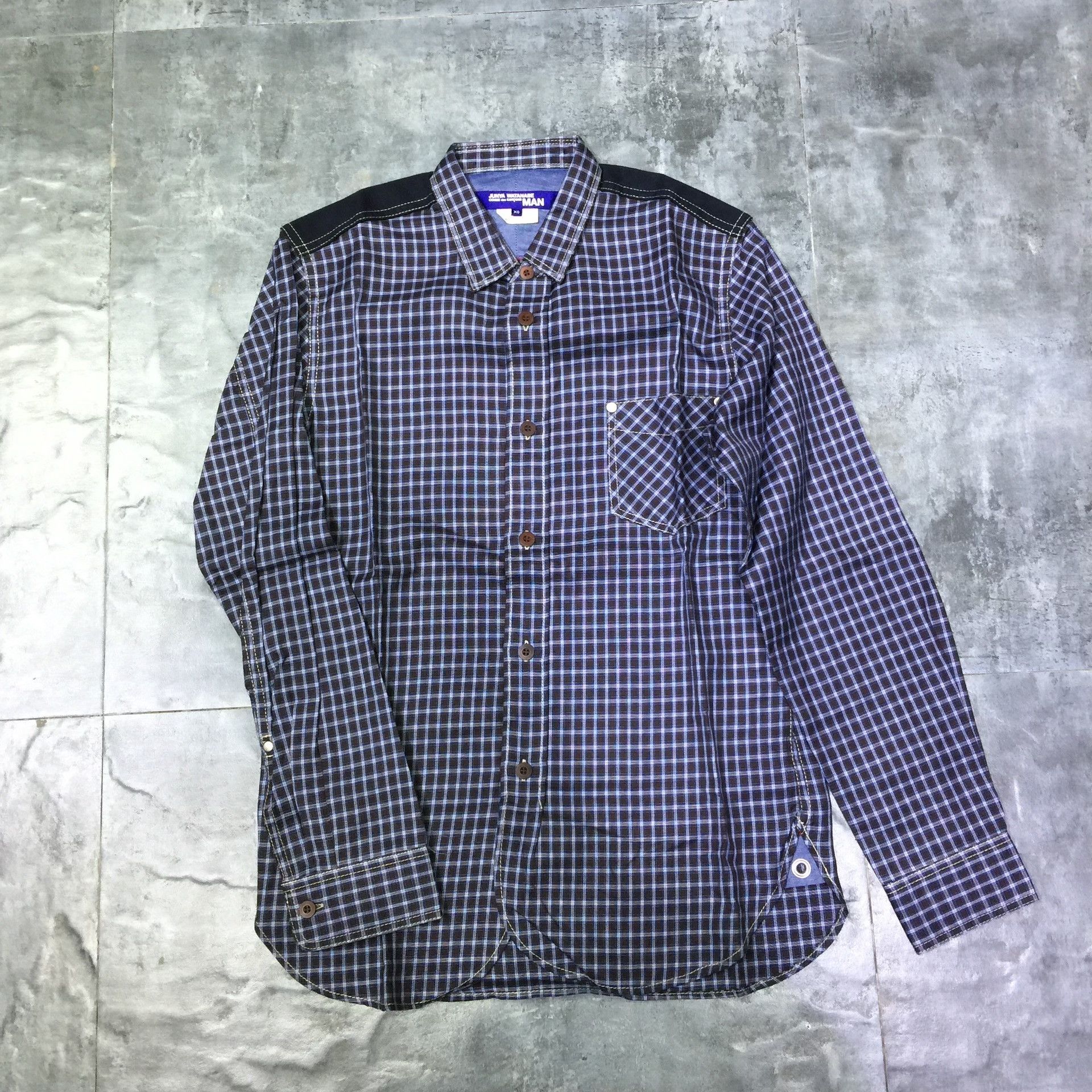 Junya Watanabe Junya Watanabe Man Plaid Shirt Size US XS / EU 42 / 0 - 1 Thumbnail