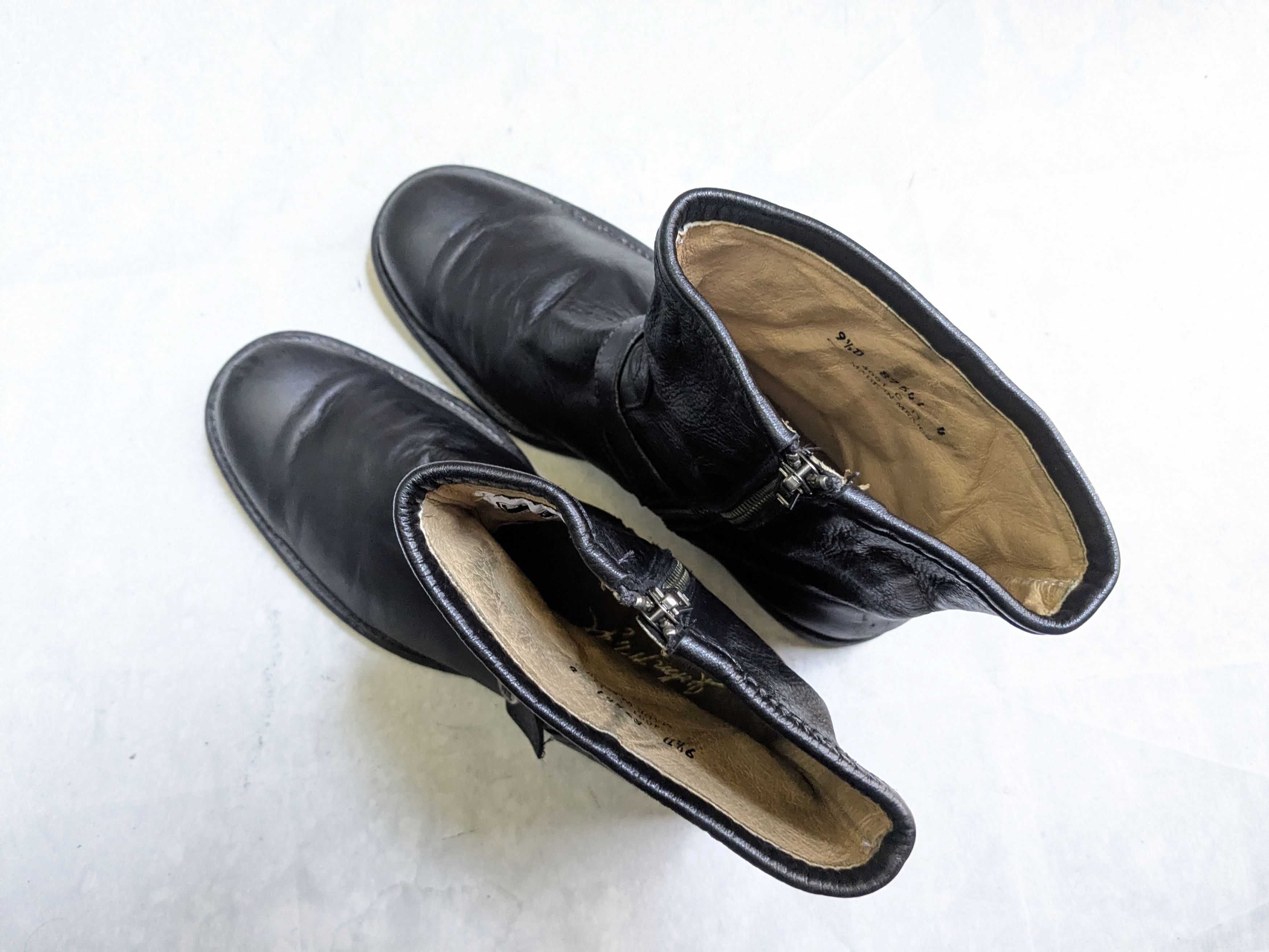 Frye Frye Engineer Boots Black Leather 9.5 Motorcycle Biker Size US 9.5 / EU 42-43 - 18 Thumbnail