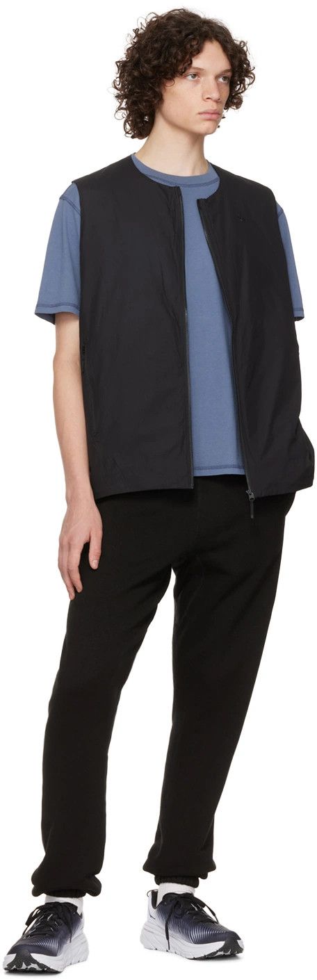Pre-owned Goldwin Organic Cotton Sweatpants In Black