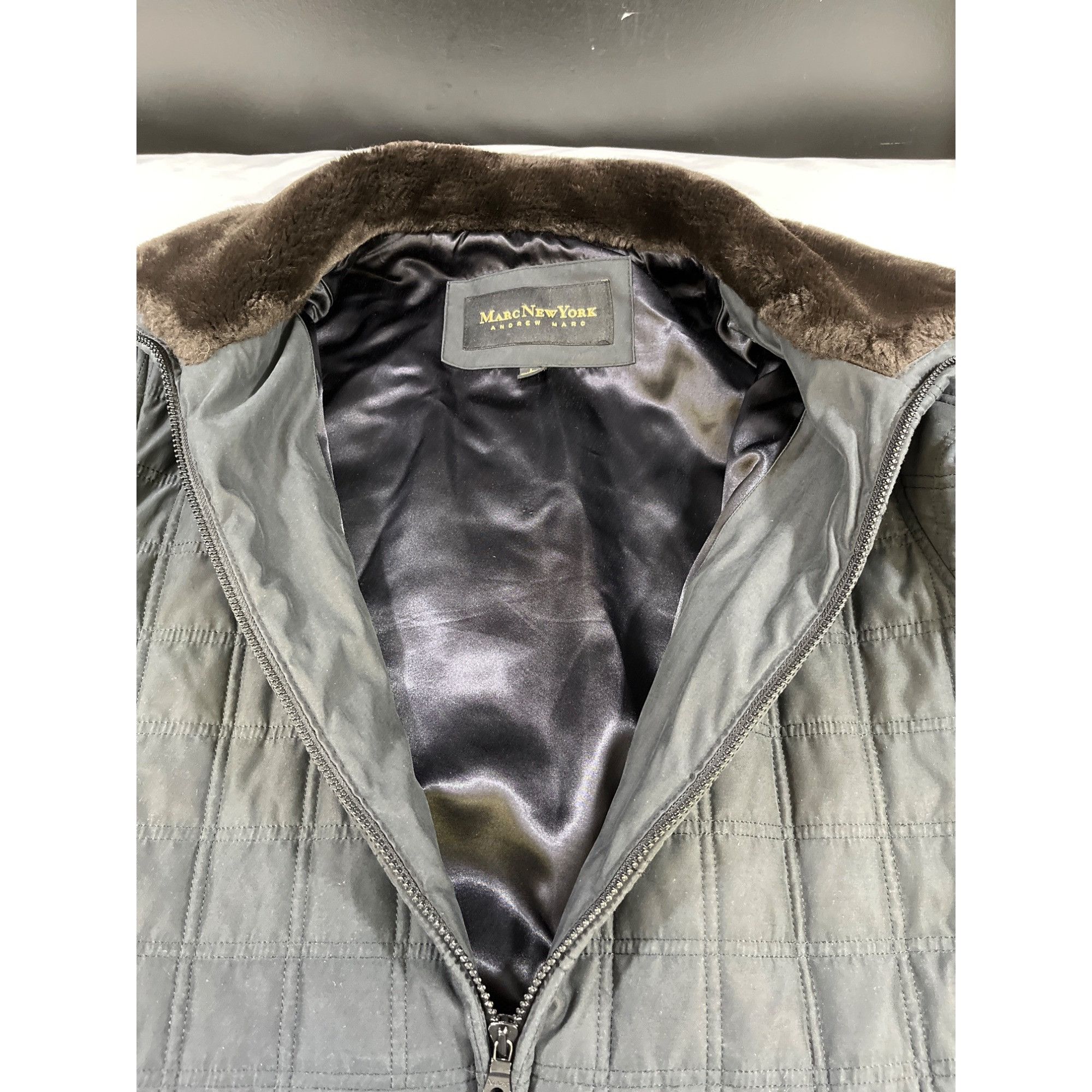 Andrew Marc Marc New York Andrew Marc Women's Black Winter Coat Size L S Size L / US 10 / IT 46 - 8 Thumbnail