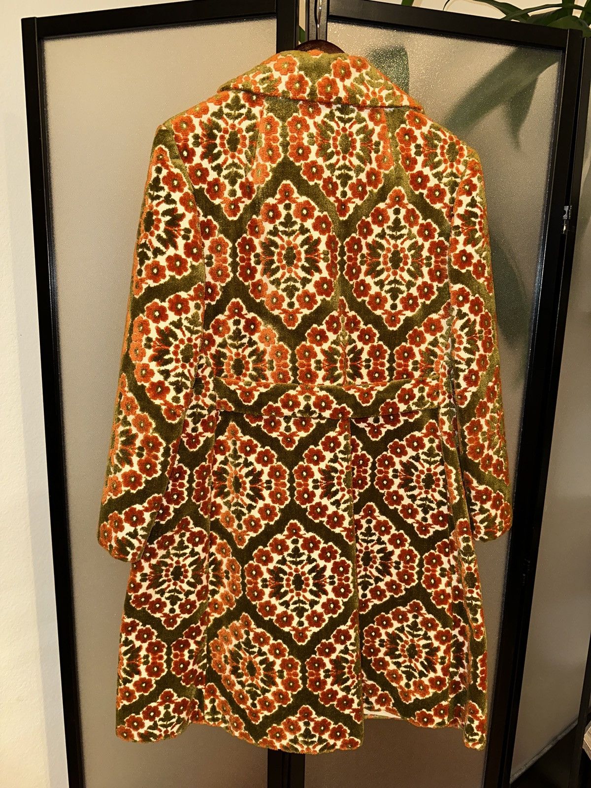 Other VTG 50s 60s Lilli Ann Floral Chenille Carpet Tapestry Jacket Size L / US 10 / IT 46 - 5 Thumbnail