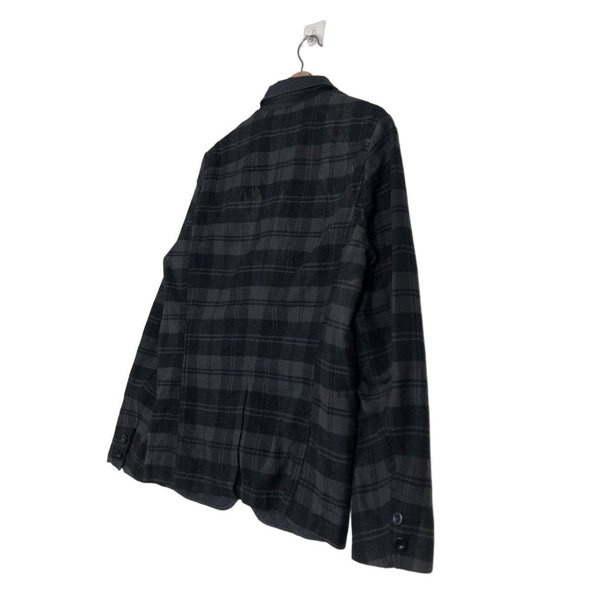 Japanese Brand Vintage Chore Jacket Marithe Francois Girbaud Tartan Design Size US M / EU 48-50 / 2 - 10 Thumbnail