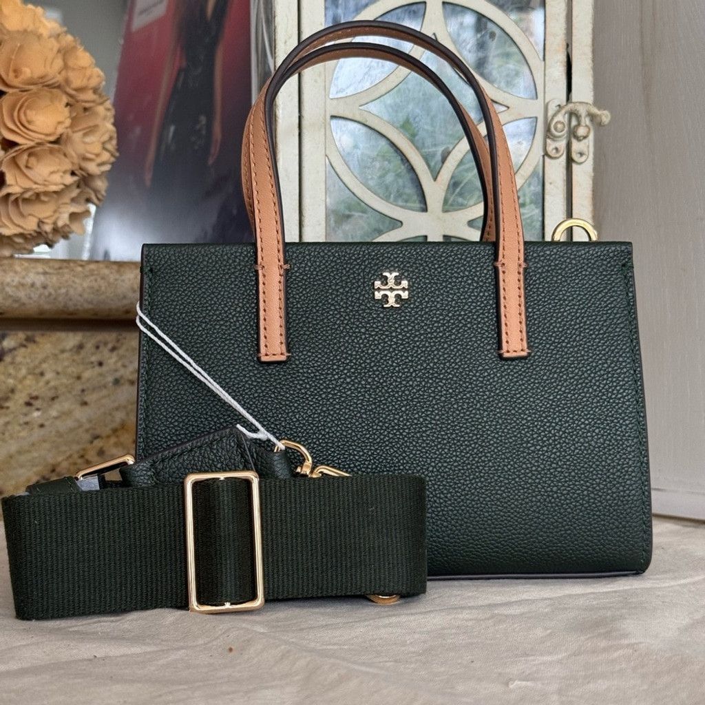 Tory Burch Tory Burch Blake mini tote in basil color Size ONE SIZE - 1 Thumbnail