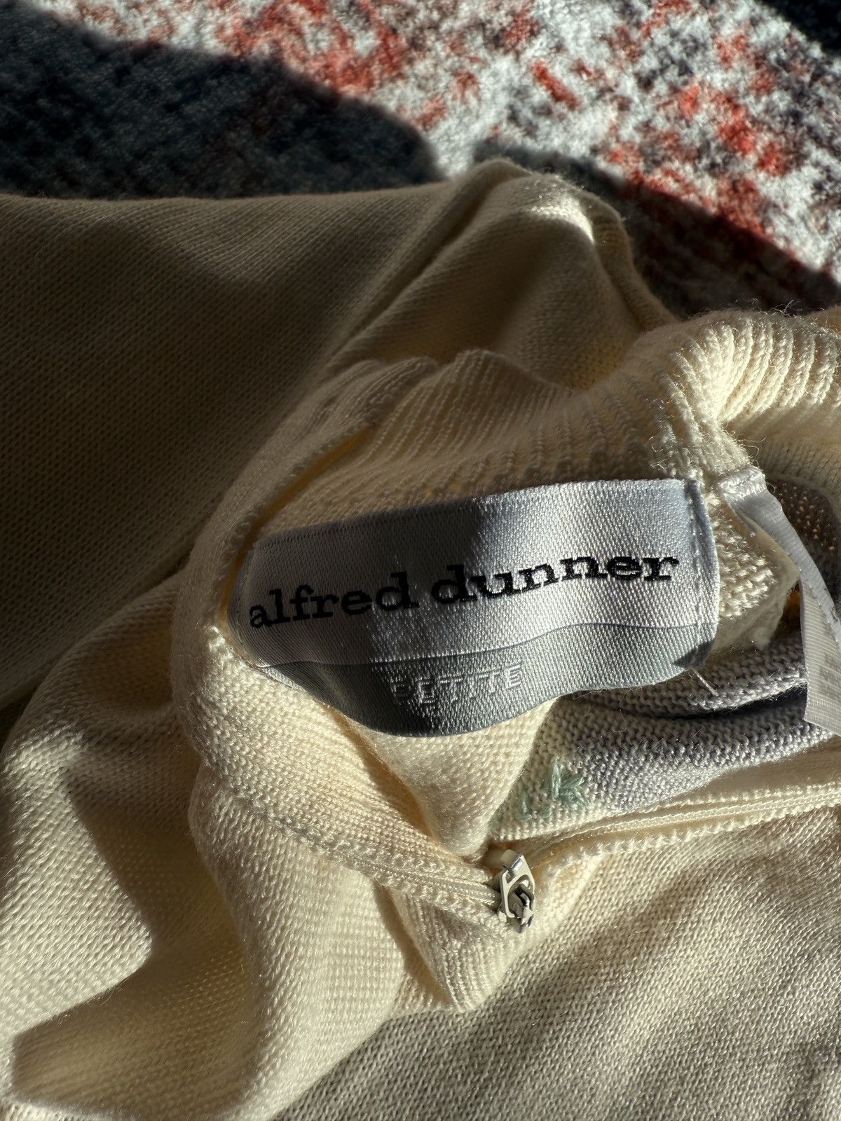 Japanese Brand × Vintage Vintage 90s Floral Knit Sweater Alfred Dunner Pastel Womens Size S / US 4 / IT 40 - 4 Thumbnail