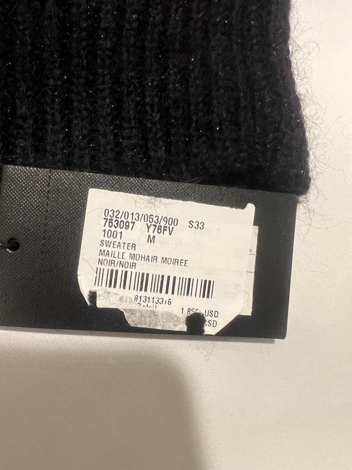 Saint Laurent Paris Saint laurent mens turtleneck sweater. M. $1850 Size US M / EU 48-50 / 2 - 3 Thumbnail