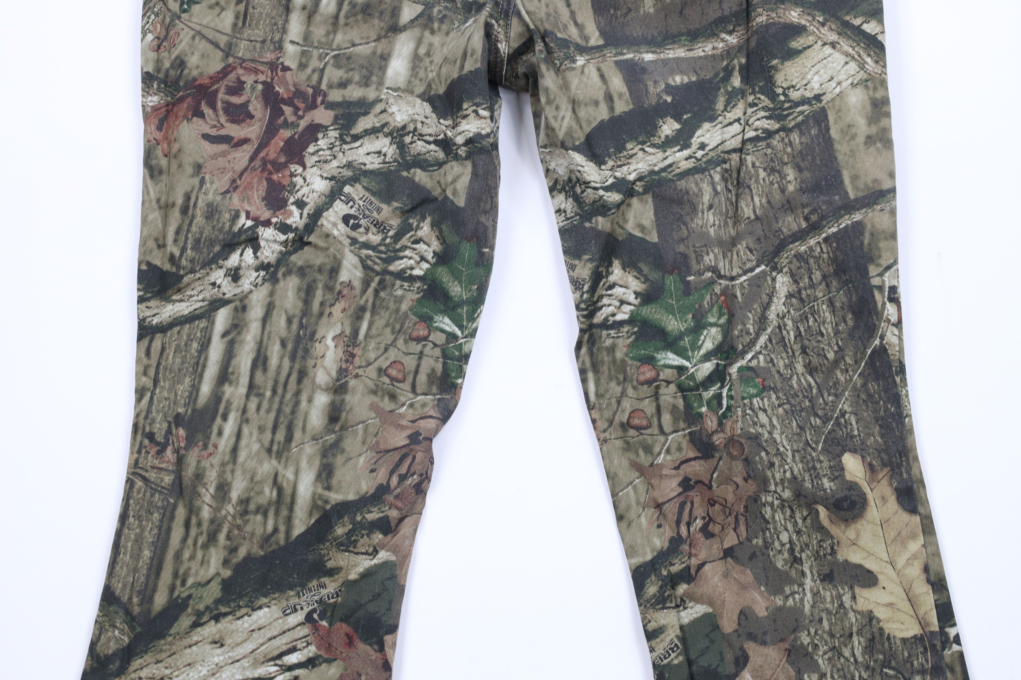 Mossy Oaks × Vintage Vintage Mossy Oak Camouflage Stretch Flared Wide Leg Pants Size 34" / US 12 / IT 48 - 9 Thumbnail