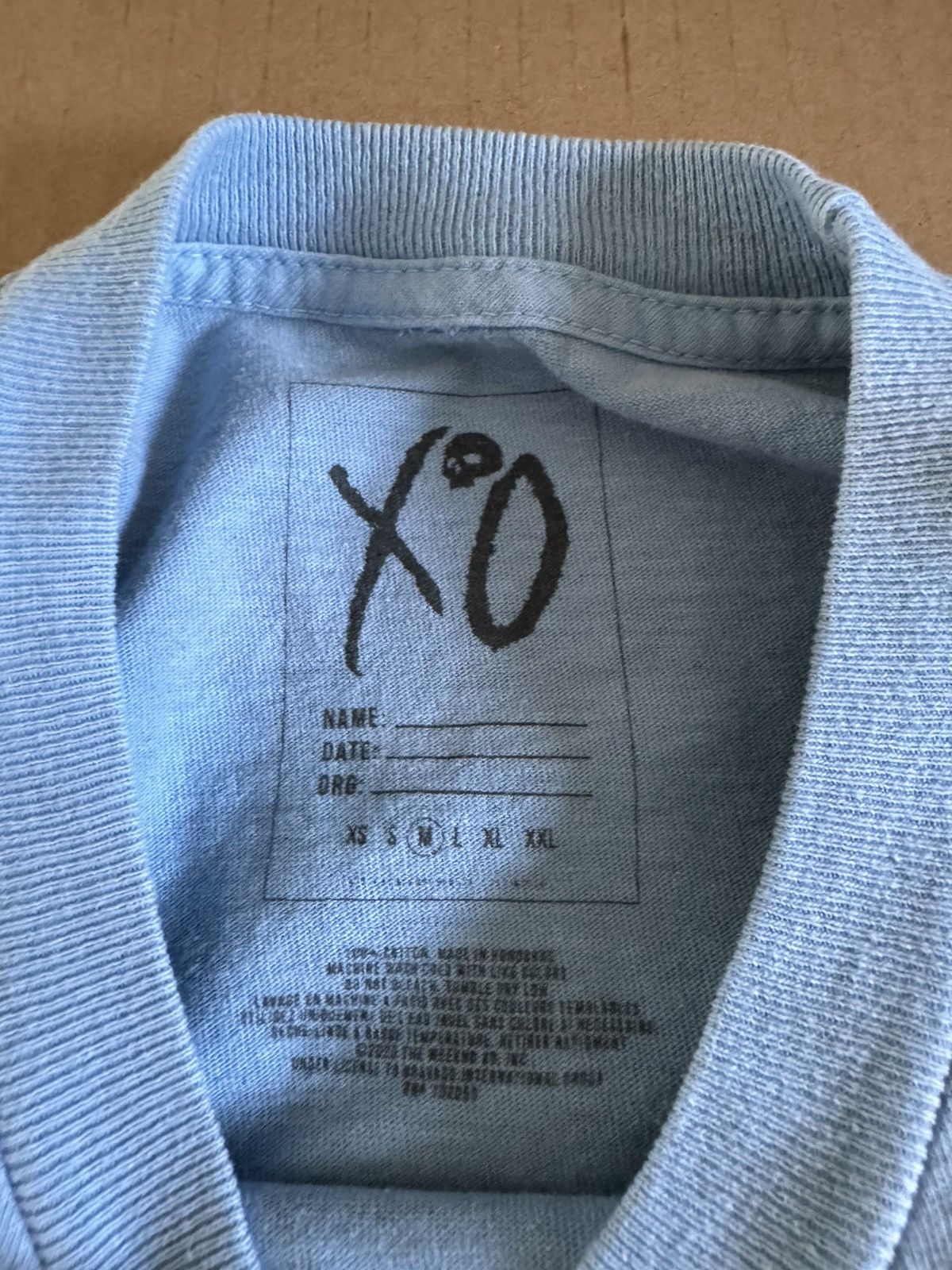 NAV × XO NAV x XO - Good Intentions T-shirt Size US M / EU 48-50 / 2 - 5 Thumbnail