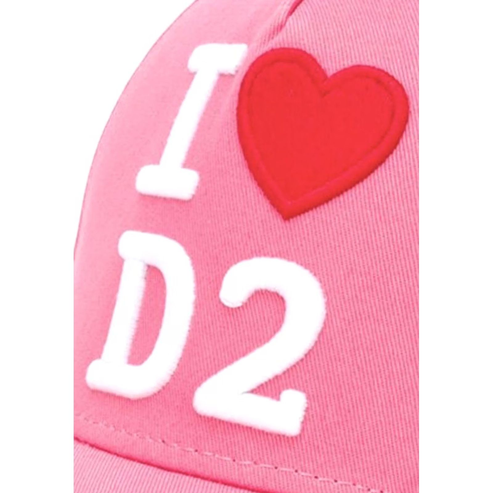 Dsquared2 Dsquared2 Iconic I Love D2 Logo Baseball Cap Hat New Size ONE SIZE - 3 Thumbnail