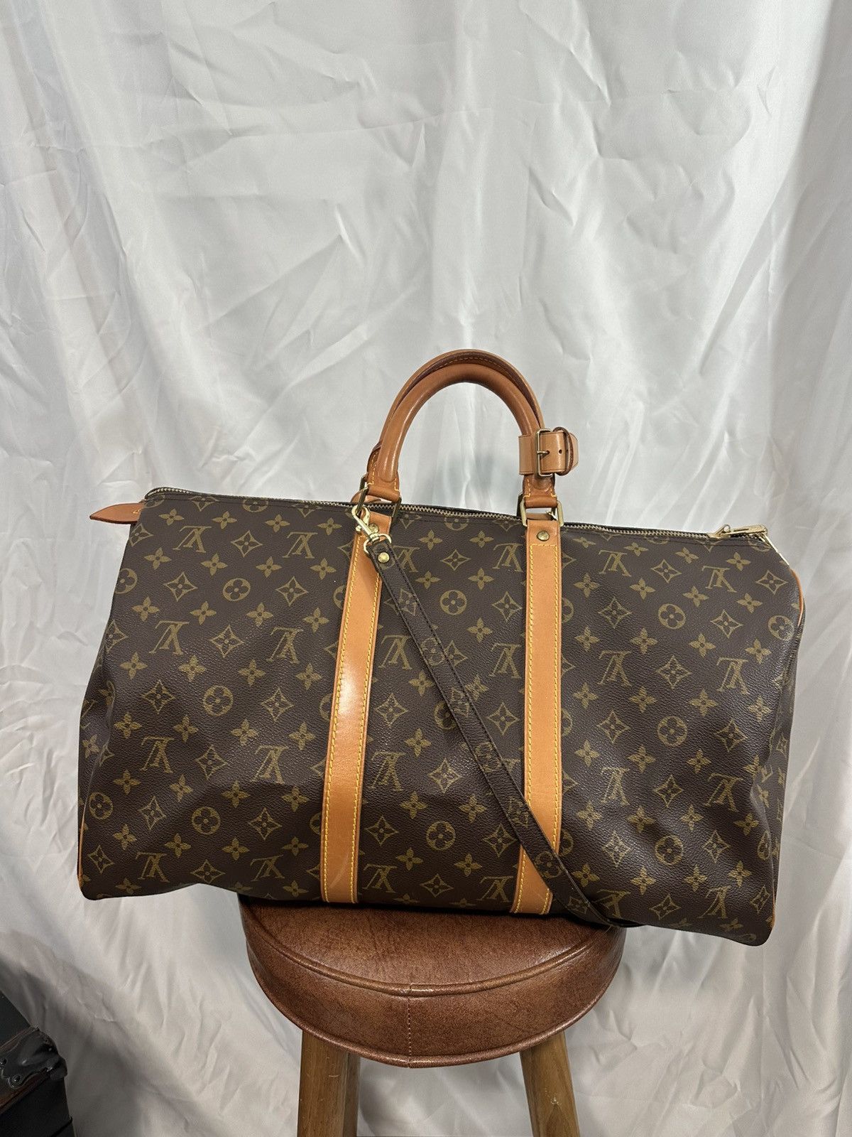 Louis Vuitton Louis Vuitton Keeppal Duffle Size ONE SIZE - 9 Thumbnail