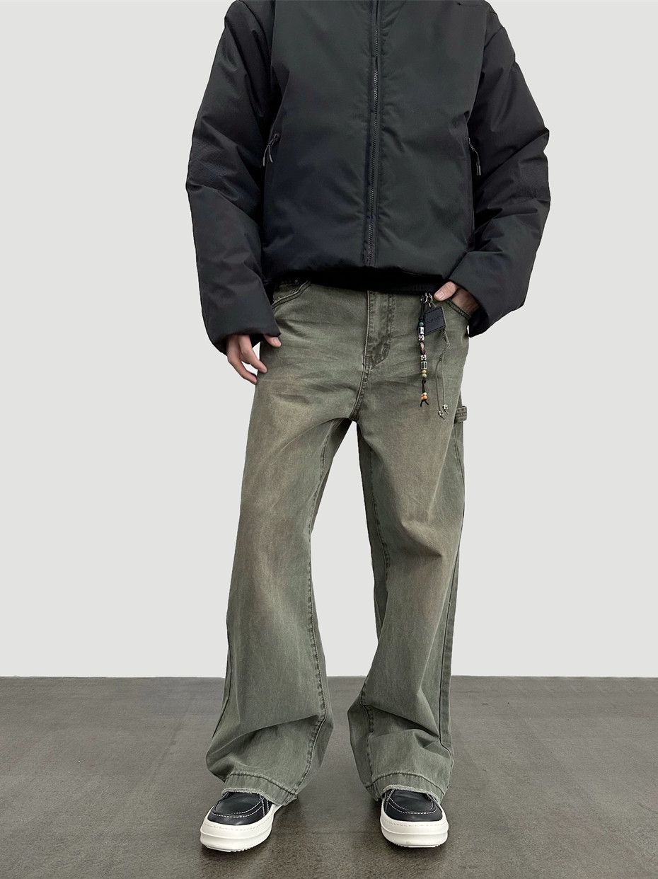 Jean × Vintage washed faded skate hiphop carpenter jeans Size US 32 / EU 48 - 2 Thumbnail