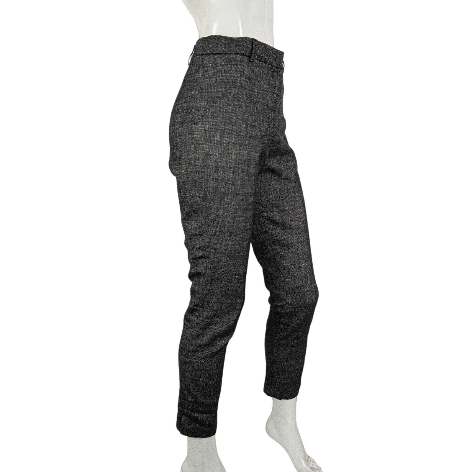 Apiece Apart APIECE APART High-Rise Crop slim Trouser Pant Charcoal Size 27" / US 4 / IT 40 - 6 Thumbnail