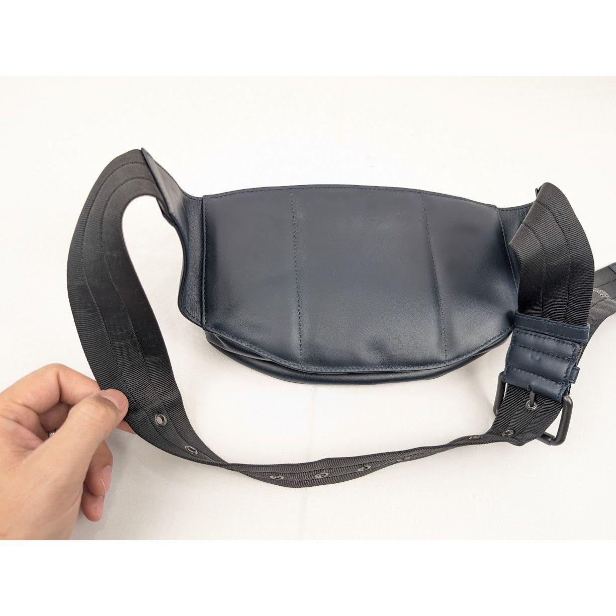 Bottega Veneta o1rshd1 / Intrecciato Ribbon Belt Bag in Dark Blue Size ONE SIZE - 16 Thumbnail