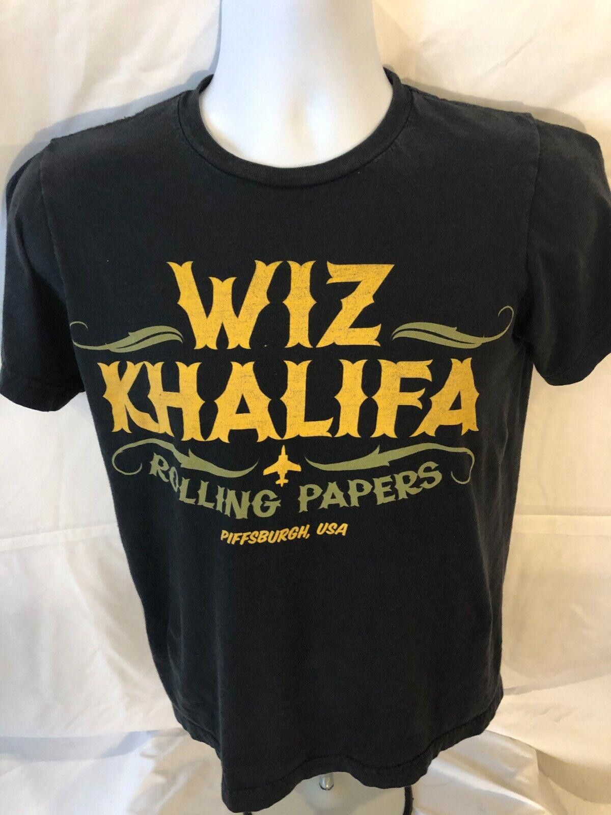 Anvil Wiz Khalifa Black Small Rolling Papers Pittsburgh Pre-Owned Size US S / EU 44-46 / 1 - 1 Thumbnail