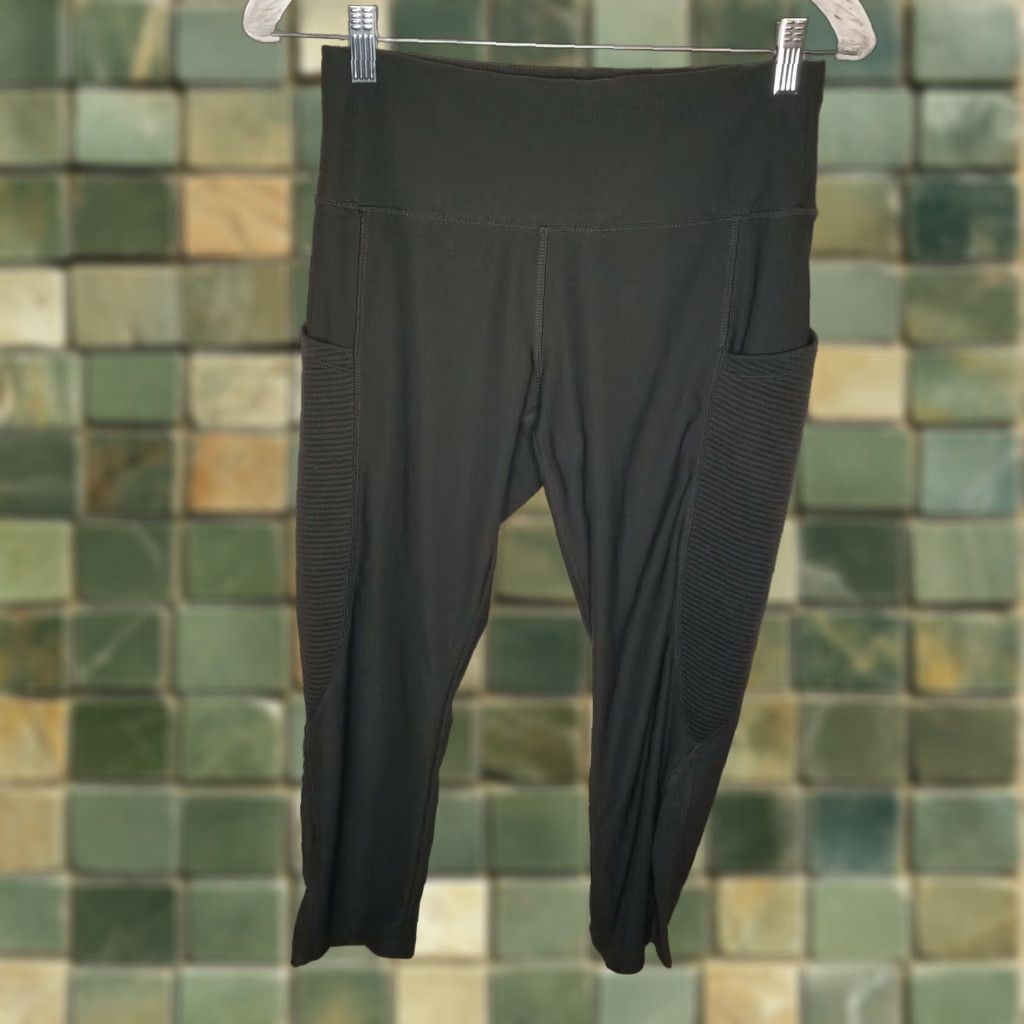 Logo Athletic Vogo Athletica Womens Yoga Pants Small Green Size 28" / US 6 / IT 42 - 1 Thumbnail