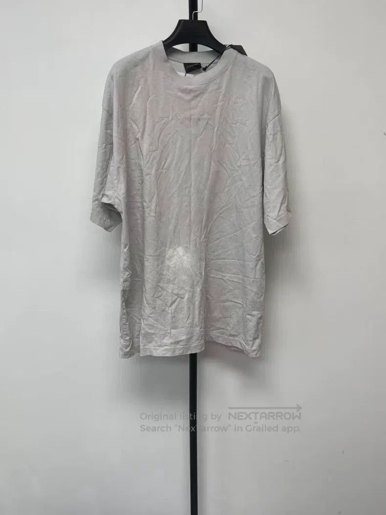 Balenciaga Balenciaga Round Neck Letter Printed Short Sleeve T-Shirt, Size US S / EU 44-46 / 1 - 1 Thumbnail