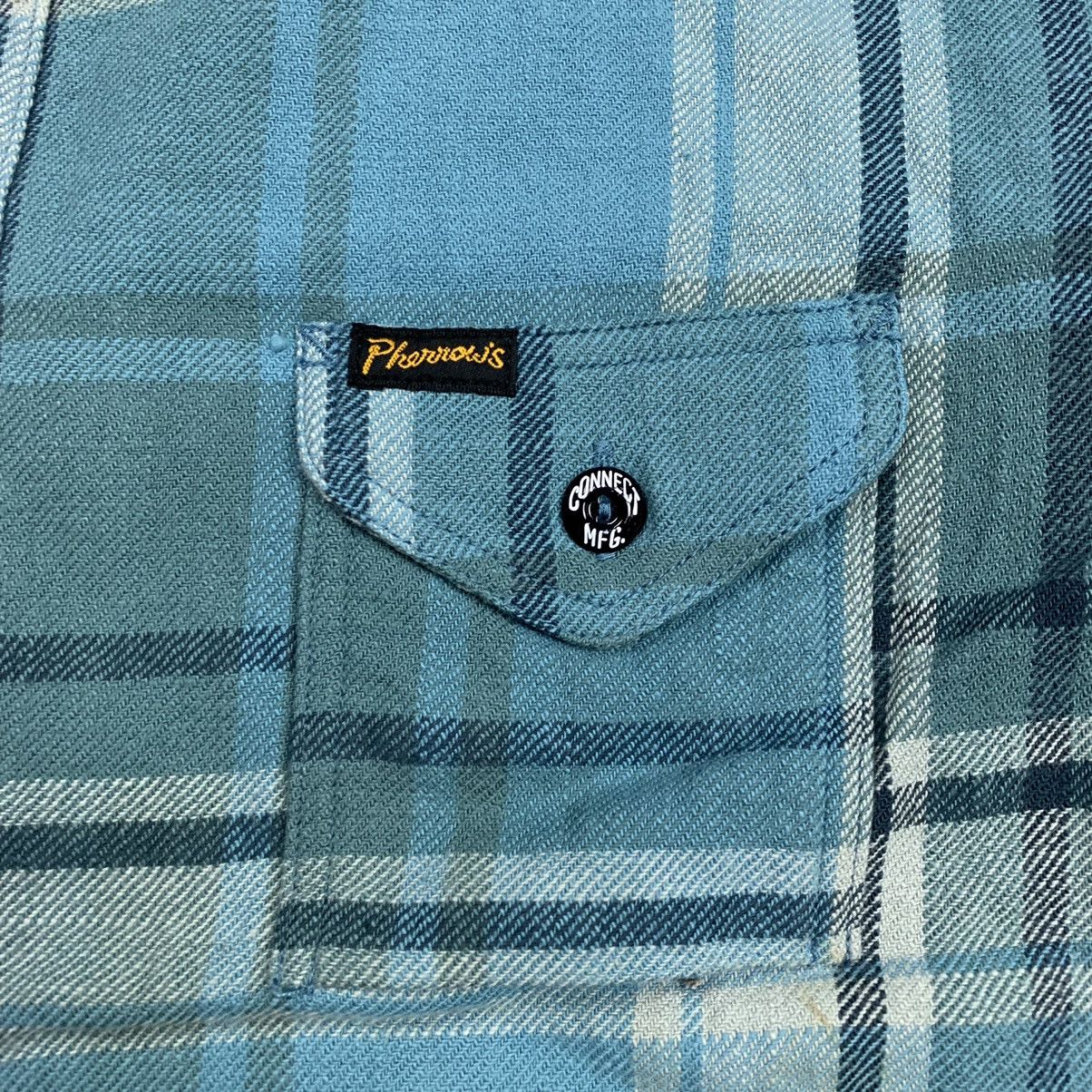 Pherrow's Pherrows stormy blue chambray flannel Size US XL / EU 56 / 4 - 6 Thumbnail