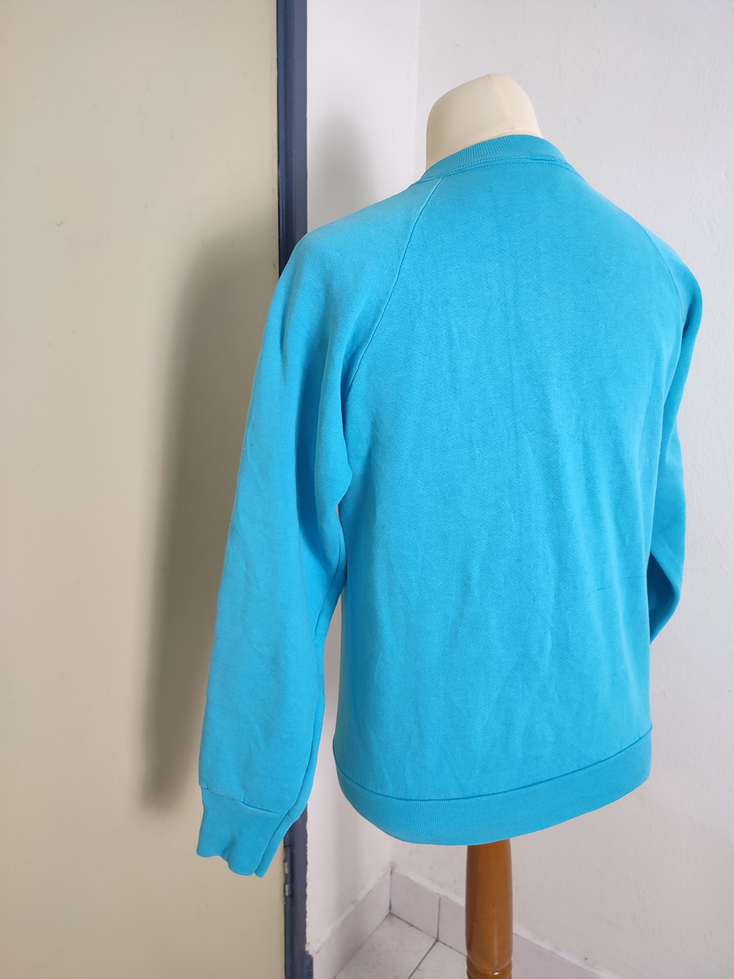 TEE JAYS Vintage Wage Peace Bahai Faith Blue Sweatshirt Size US S / EU 44-46 / 1 - 7 Thumbnail