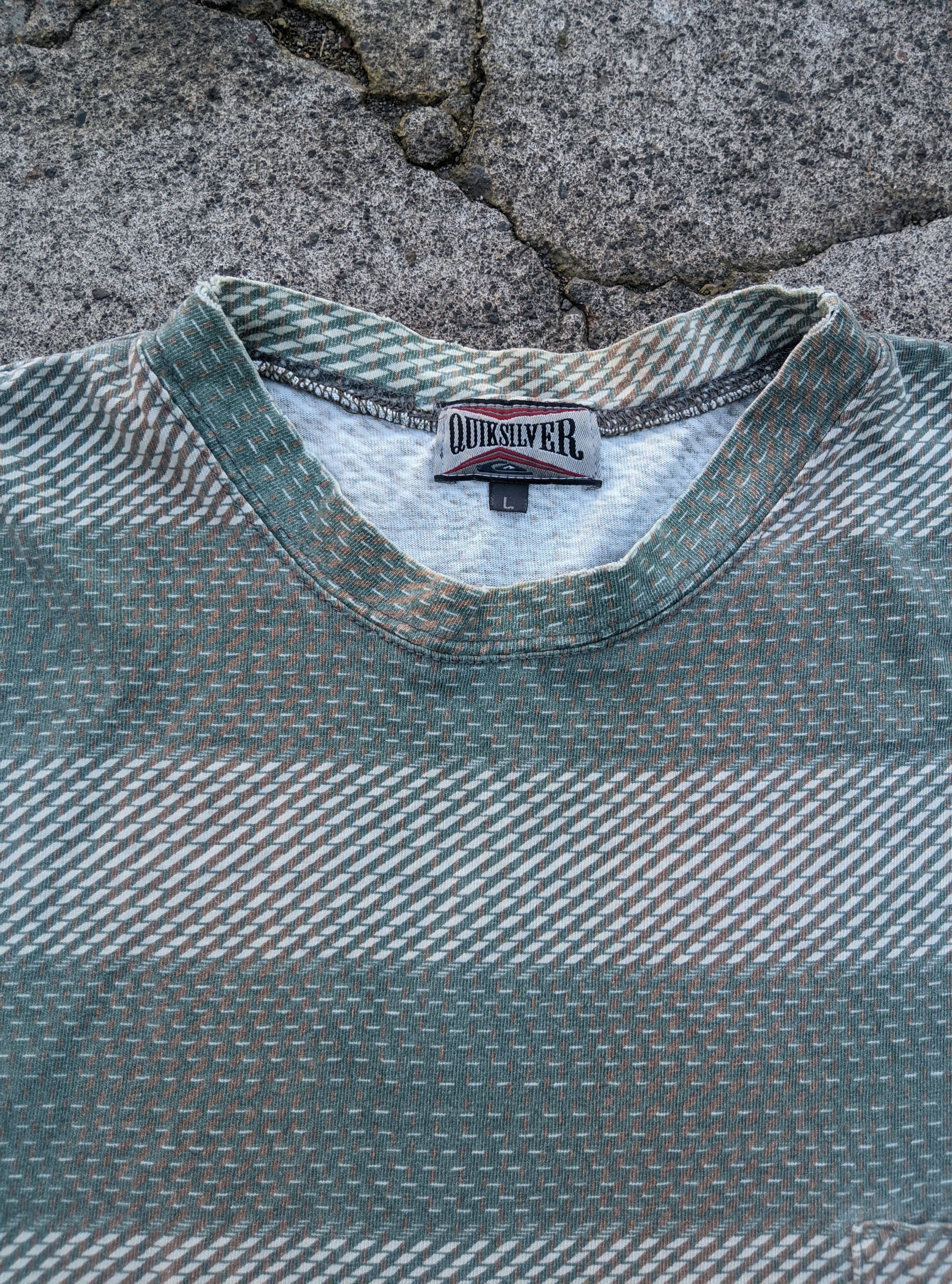 Vintage Vintage 80s quiksilver rusty mambo stussy tshirt Size US L / EU 52-54 / 3 - 2 Thumbnail