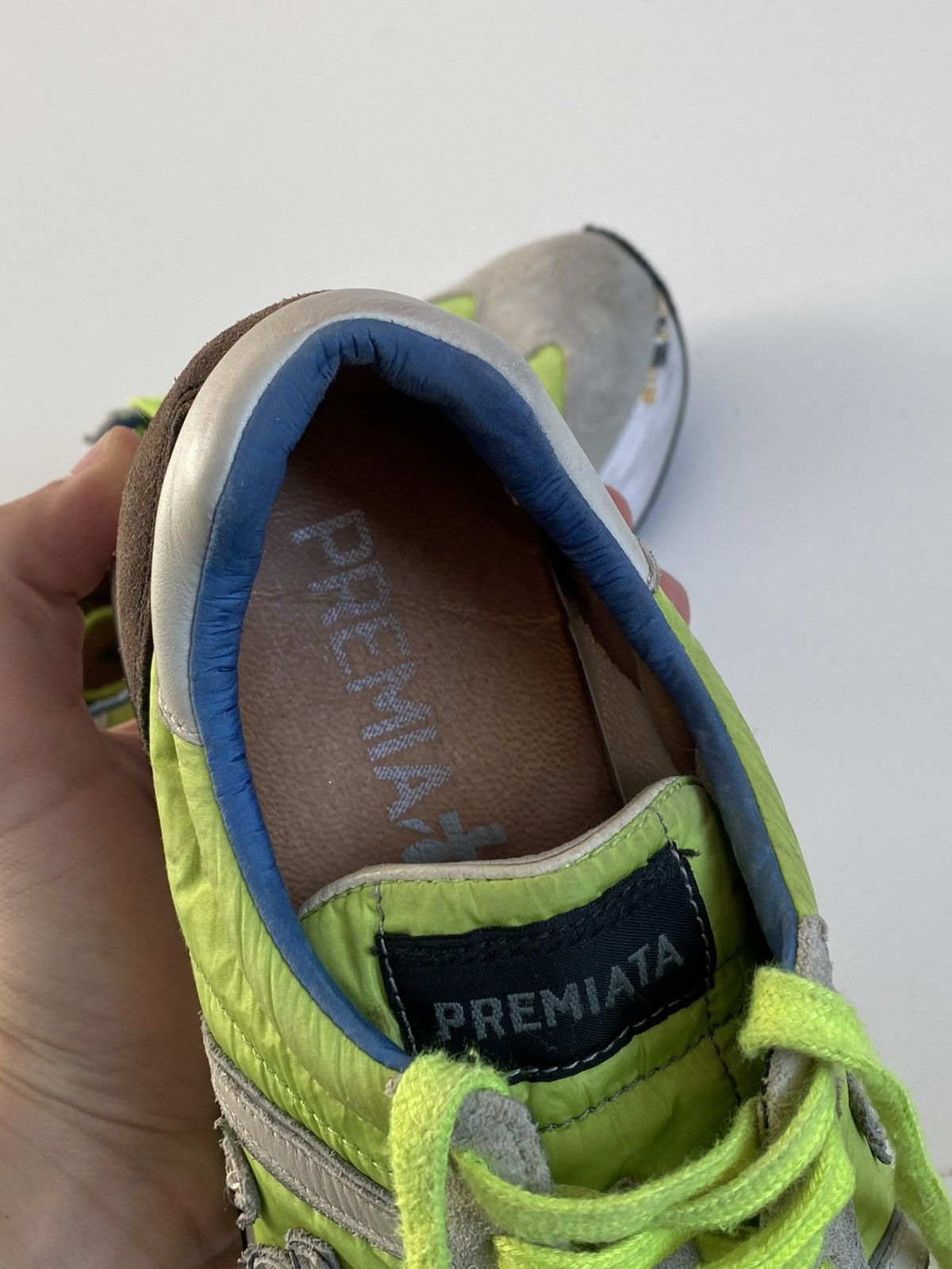 Premiata Premiata Conny Trainers Green Sneakers Size US 8 / IT 38 - 19 Thumbnail