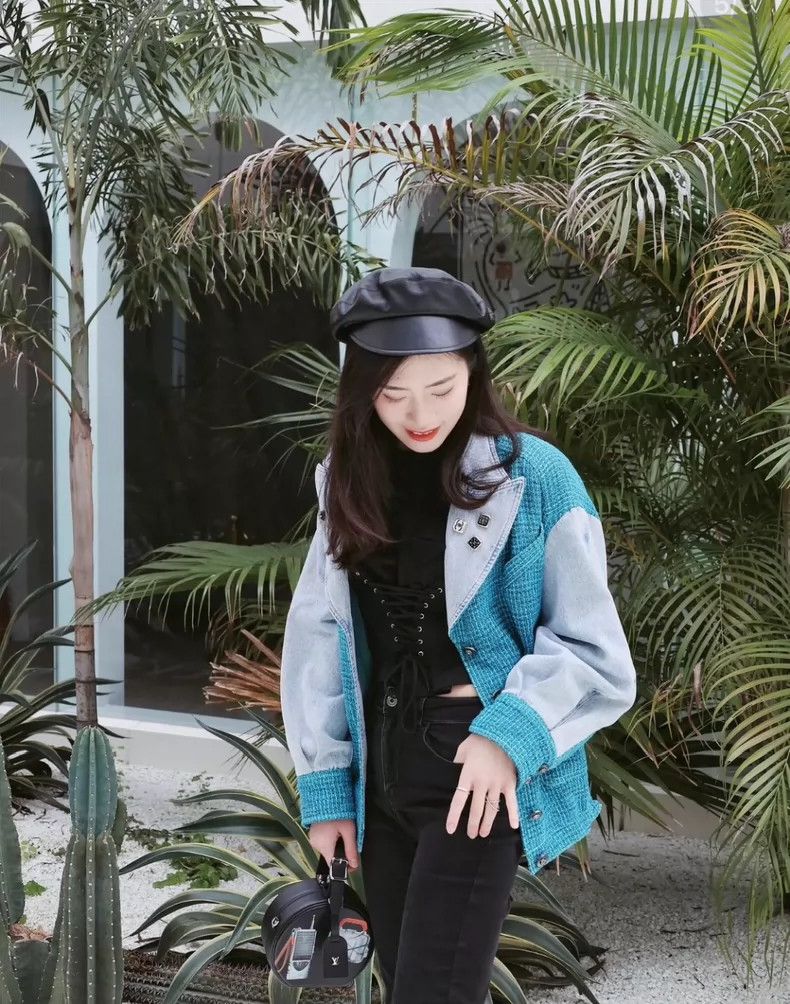 Chanel Chanel 22P tweed denim stitching jacket 2504-Nextarrow Size XS / US 0-2 / IT 36-38 - 8 Thumbnail
