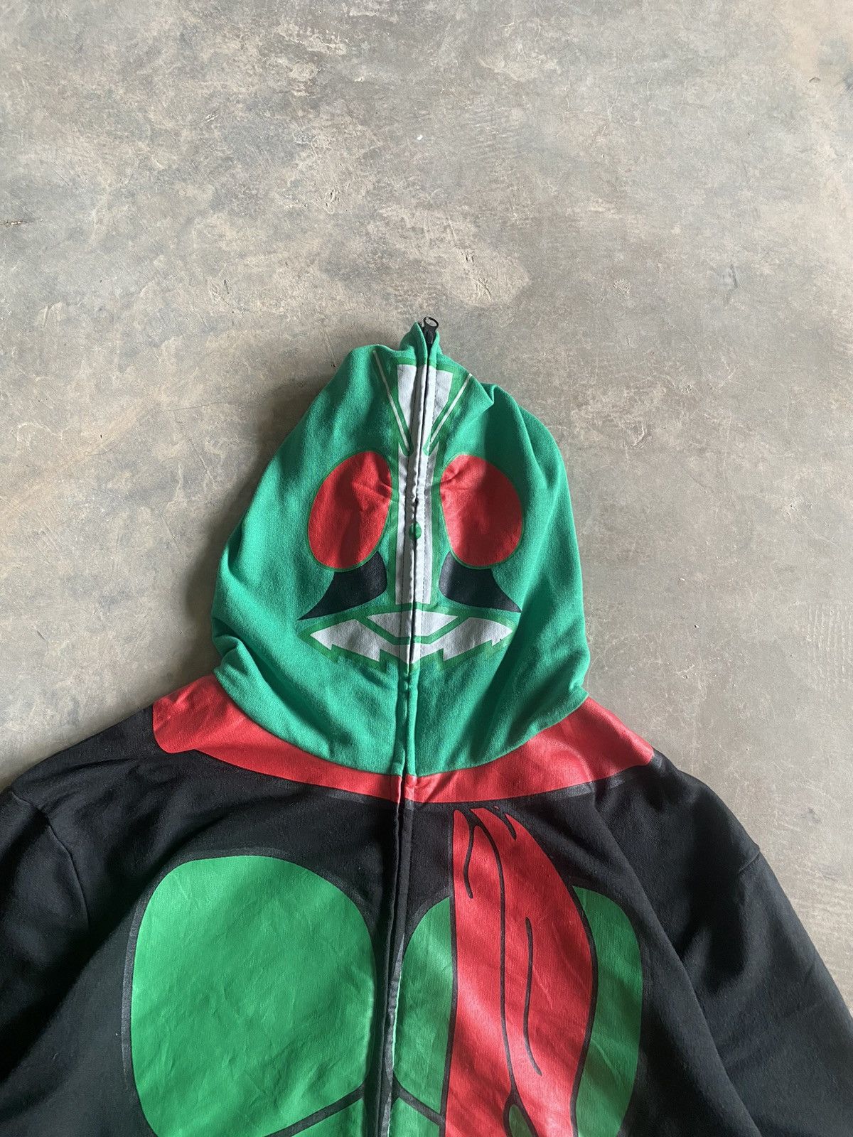 Anime × Japanese Brand BANDAI MASKED RIDER FULL ZIP COSPLAY 90s ANIME Size US M / EU 48-50 / 2 - 4 Thumbnail
