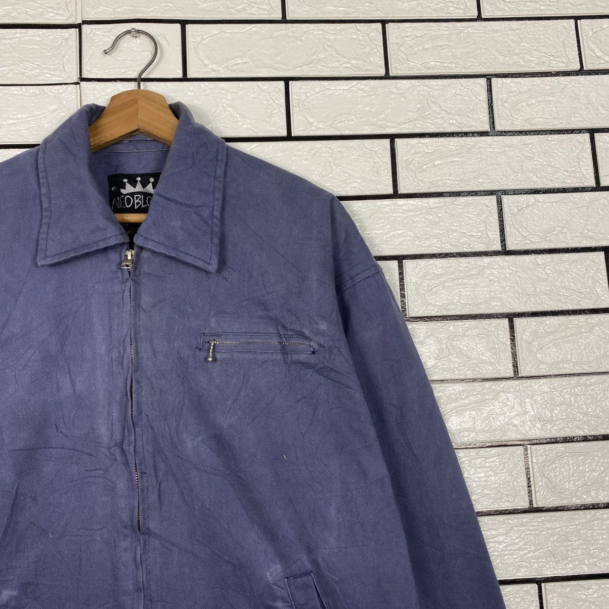 Japanese Brand 📌Vintage Zipper Bomber Jacket Neo Blood Issey Miyake Size US M / EU 48-50 / 2 - 7 Thumbnail