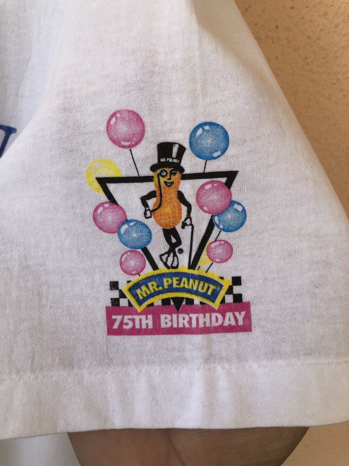 Vintage Vintage 90s MR PEANUT Rare Advertising Tee Size US XL / EU 56 / 4 - 5 Thumbnail