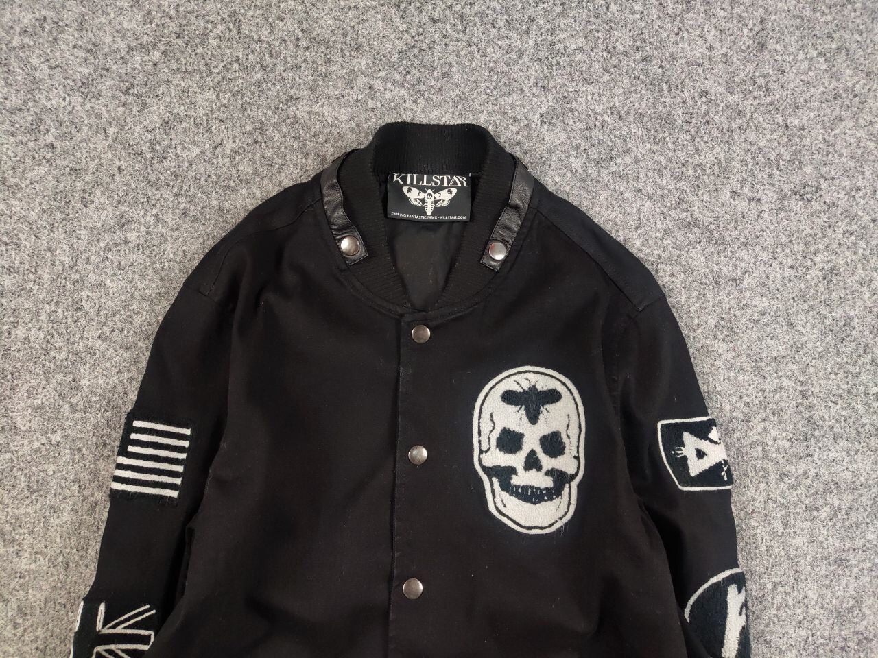 Killstar Killstar Bomber Logo Gothic Avant Garde Skeleton Jacket Size US S / EU 44-46 / 1 - 8 Thumbnail
