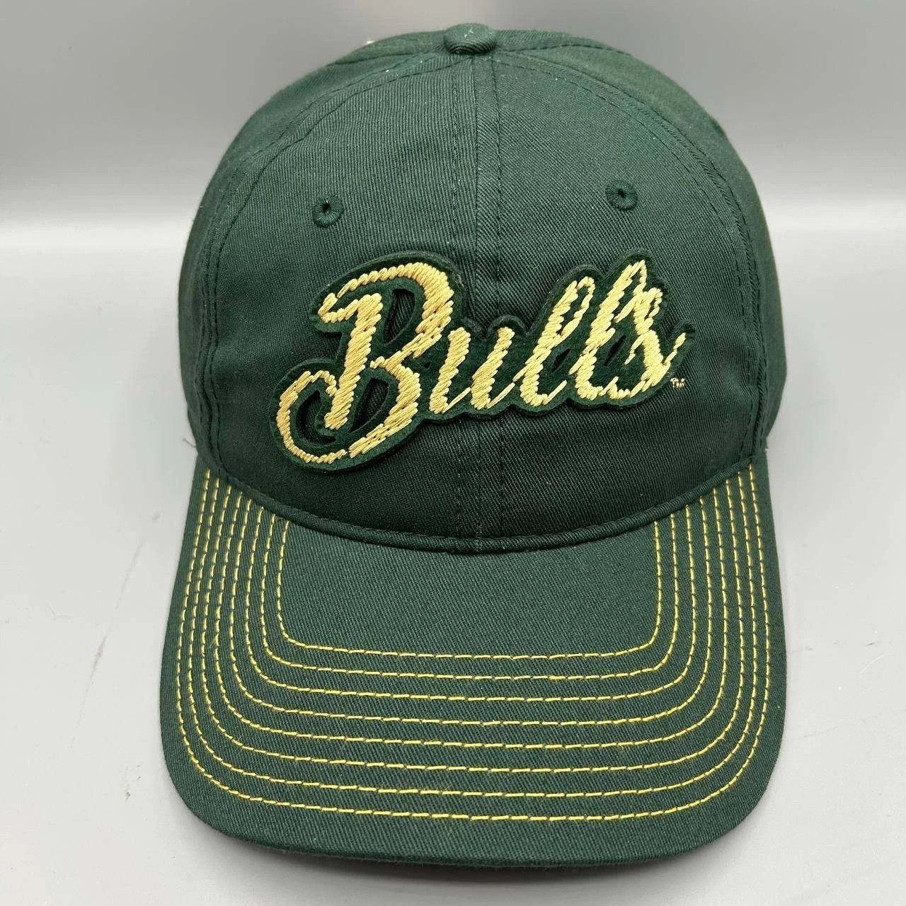 The Game South Florida Bulls Hat Men Green NCAA Strap Back Cotton Size ONE SIZE - 1 Thumbnail