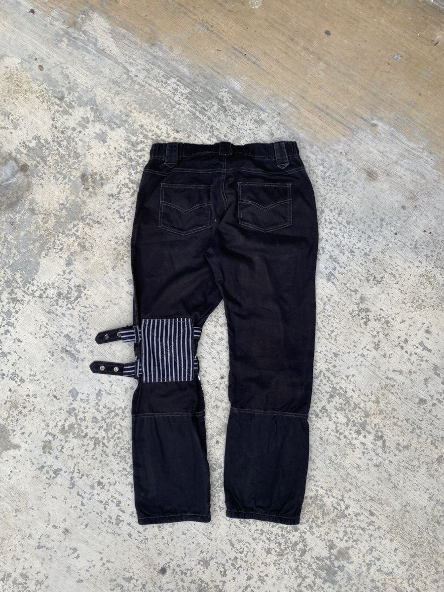 Japanese Brand Vintage Algonquins checker board punk bondage pants Size US 28 / EU 44 - 2 Thumbnail