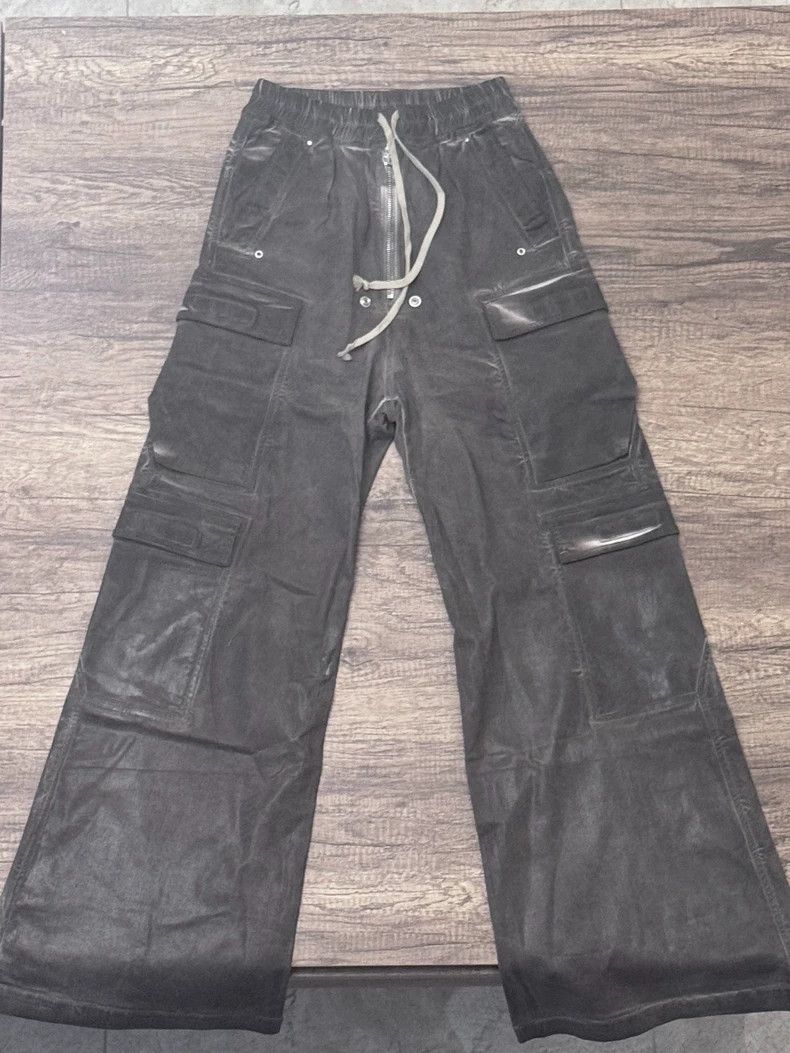 Rick Owens Rick Owens Cargo Pants in Graphite Gray Size US 32 / EU 48 - 1 Thumbnail