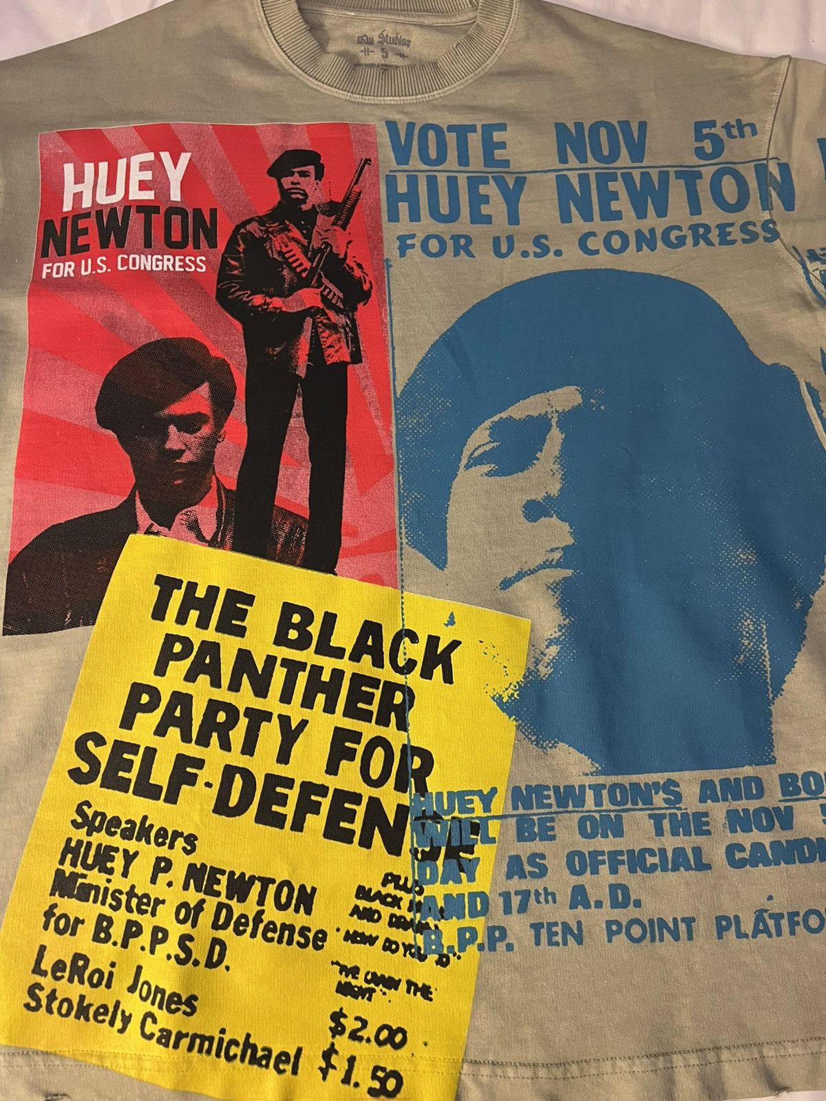Reves Paris Kiy Studios black history month tee size small Size US S / EU 44-46 / 1 - 6 Thumbnail