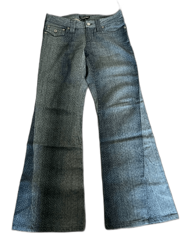 Yohji Yamamoto Vintage Tornado Mart Denim Pants with Snake Print-2506 Size 28" / US 6 / IT 42 - 1 Thumbnail