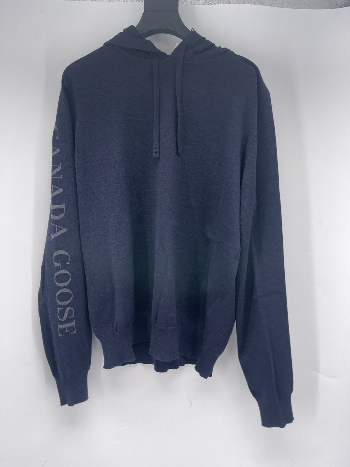Canada Goose knit Navy Hoodie