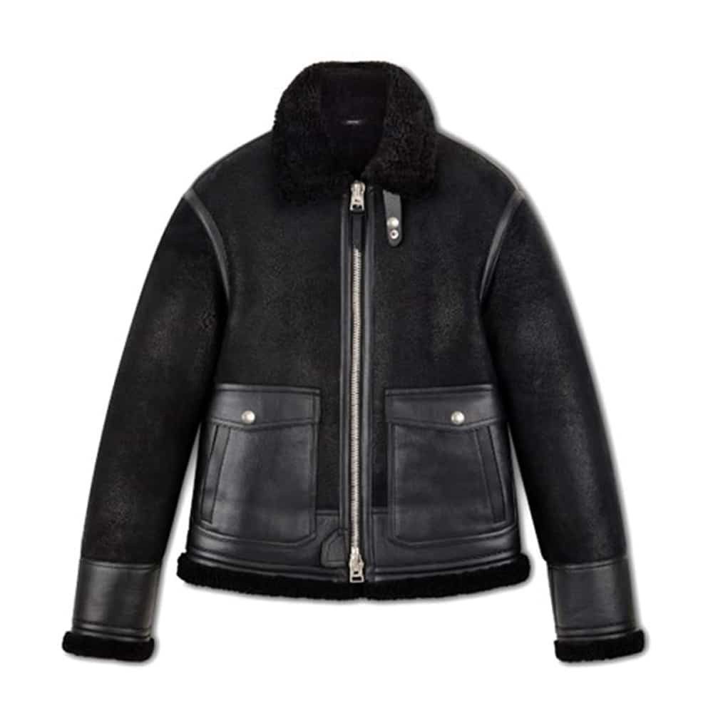 Tom Ford o1loc1c0924 TFL993 Leather Wear Jacket in Black Size US XXL / EU 58 / 5 - 1 Preview