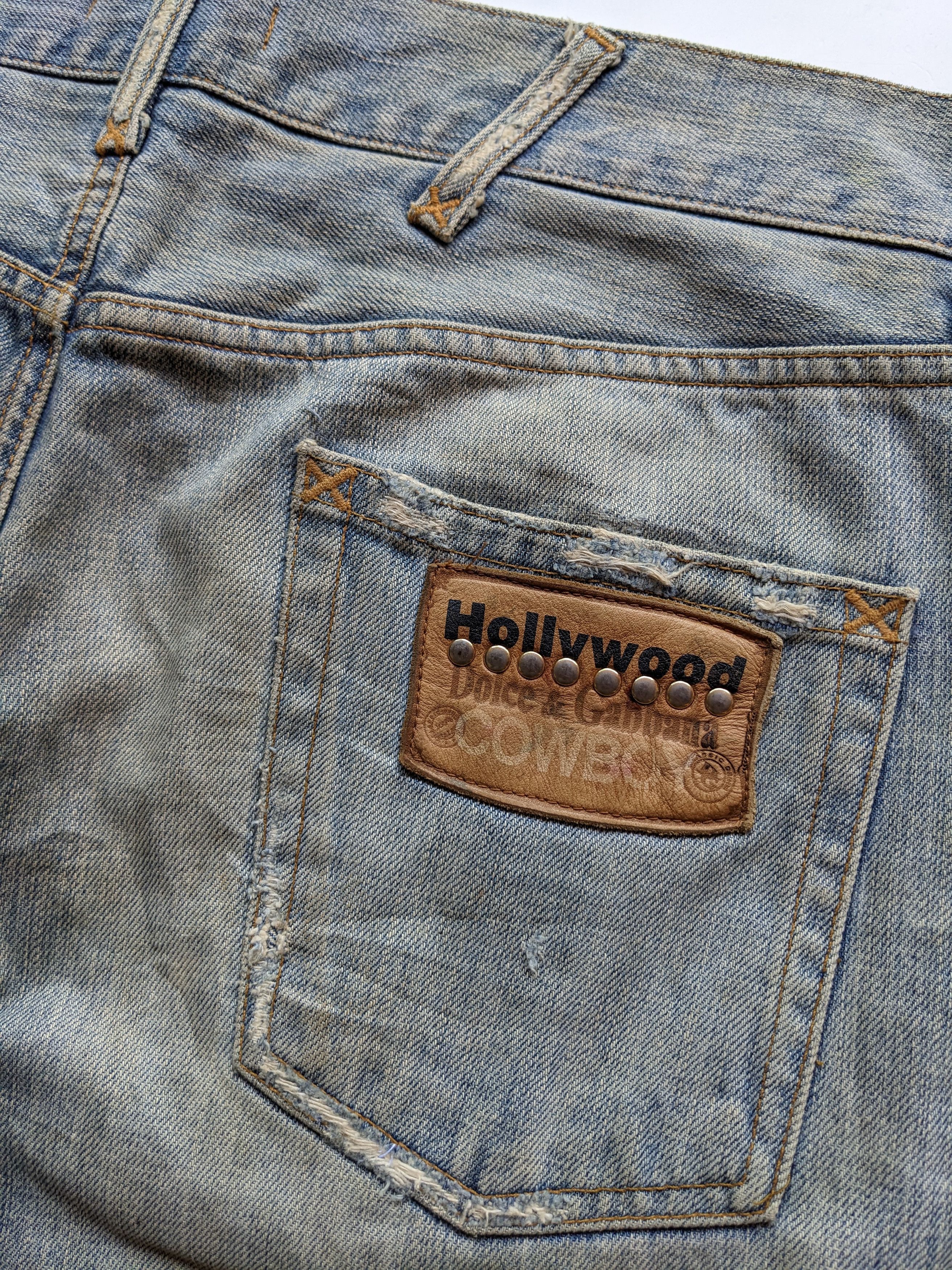Dolce & Gabbana Dolce & Gabbana Hollywood cowboy distressed jeans Size US 35 - 5 Thumbnail