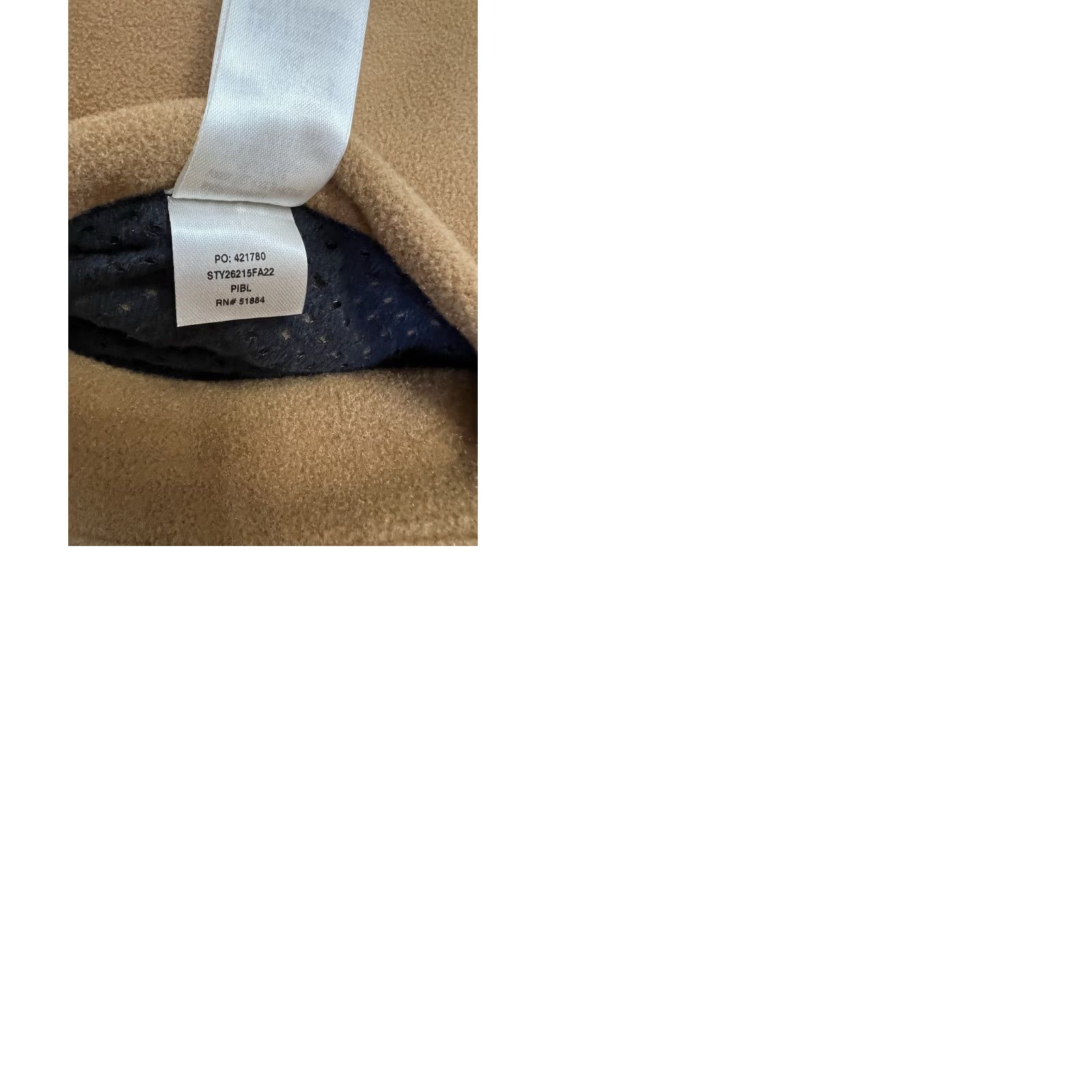Patagonia Patagonia Reversible Jacket Men Navy Tan XXL Nylon Fleece Zip Zipper Logo Stand Collar Outdoor Casual Long Sleeve Mid-Length 2XL Blue Size US XXL / EU 58 / 5 - 9 Thumbnail