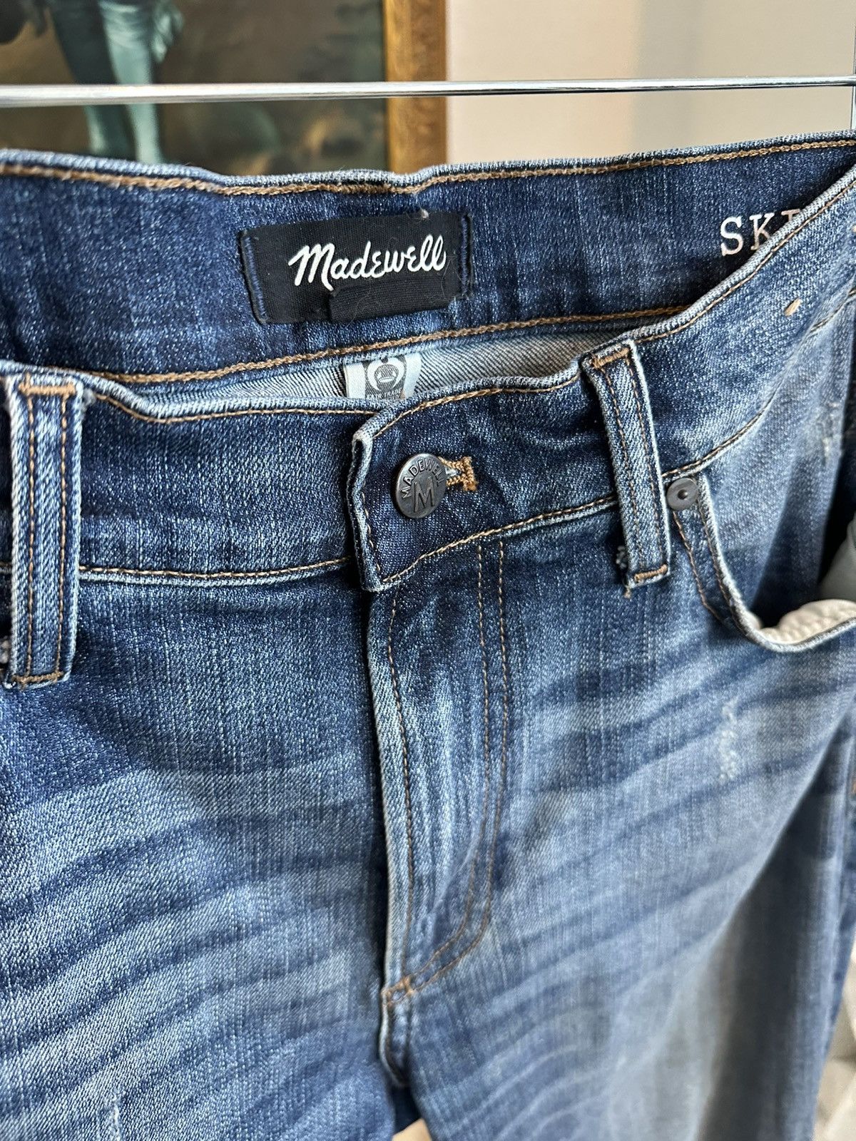 Madewell Madewell - Skinny Jean Size US 33 - 3 Thumbnail