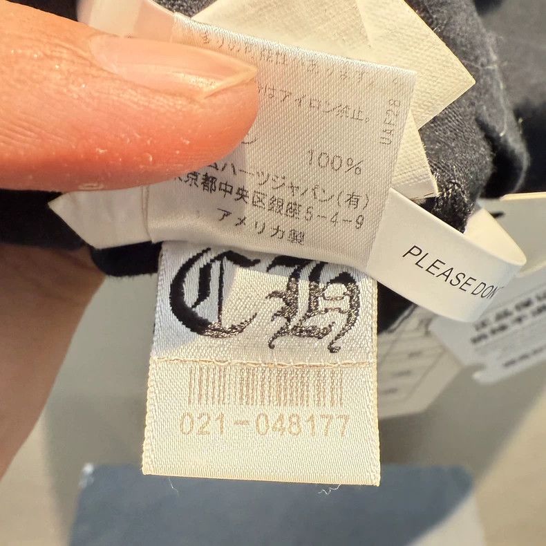 Chrome Hearts Chrome Hearts Black Tokyo limited monogram scroll short sl Size US XS / EU 42 / 0 - 4 Thumbnail