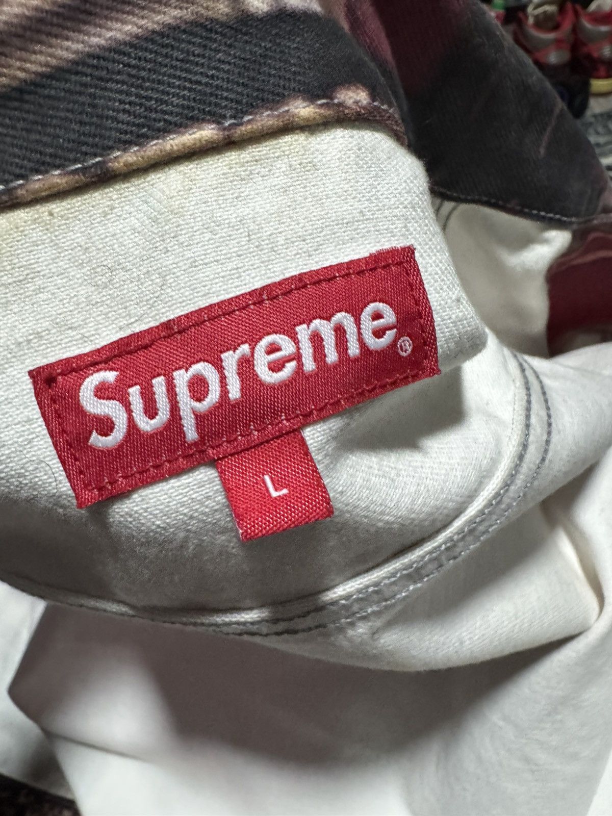 Supreme Supreme The World Is Yours Denim Jacket Size US L / EU 52-54 / 3 - 5 Thumbnail