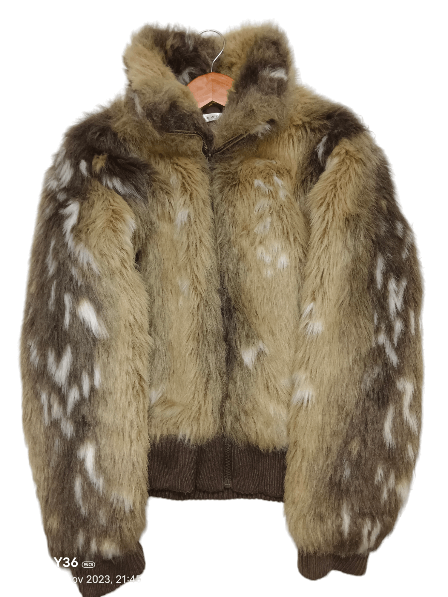 Designer × Japanese Brand Cheeno Wolf Faux Fur Luxury Jacket Size M / US 6-8 / IT 42-44 - 3 Thumbnail