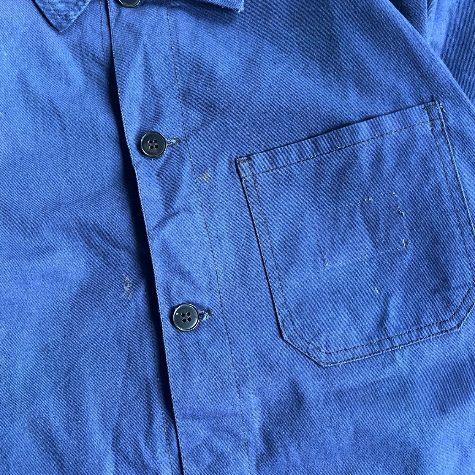 Vintage Vintage French Workwear Cotton Chore Utility Jacket 9758AC Size US M / EU 48-50 / 2 - 6 Thumbnail