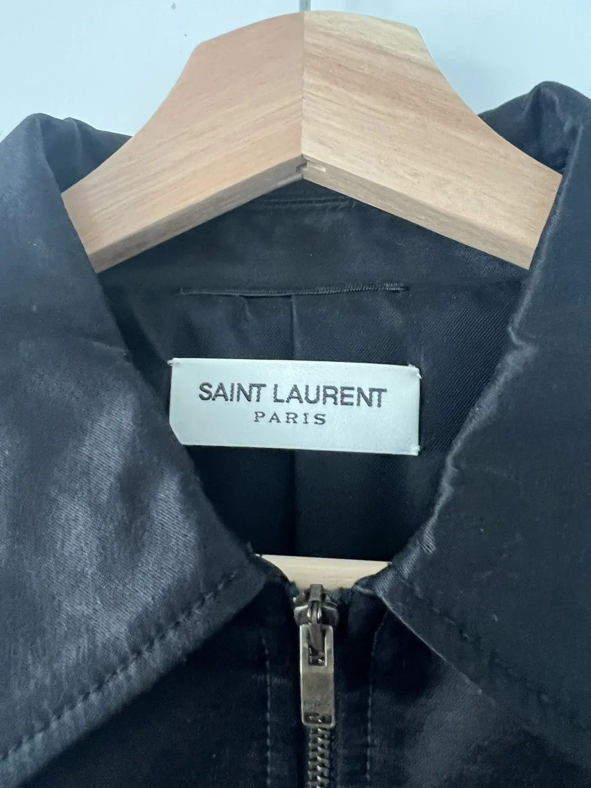 Saint Laurent Paris 16FW Silk Music Note Jacket Size US M / EU 48-50 / 2 - 3 Thumbnail