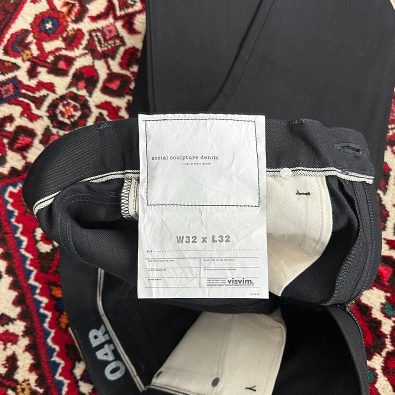 Visvim visvim size W32L32 16aw 04 CMYK black jeans 2505-Nextarrow Size US 32 / EU 48 - 7 Thumbnail