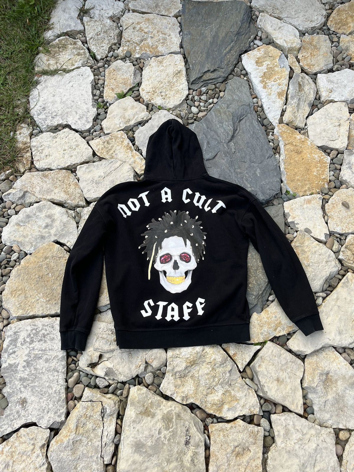Band Tees × Designer Saint JHN Not A Cult hoodie cross y2k Christian Sex Club Size US L / EU 52-54 / 3 - 2 Thumbnail