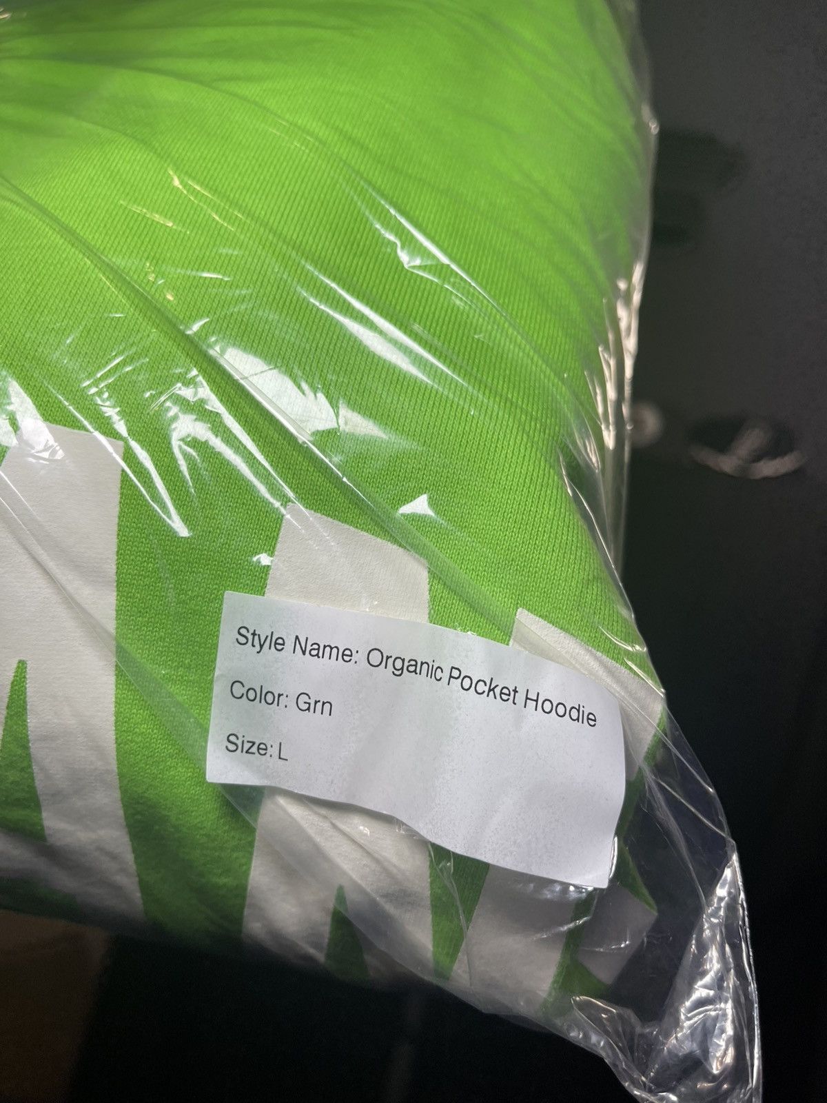 Midnight Organic Organic print hoodie Size US L / EU 52-54 / 3 - 5 Thumbnail
