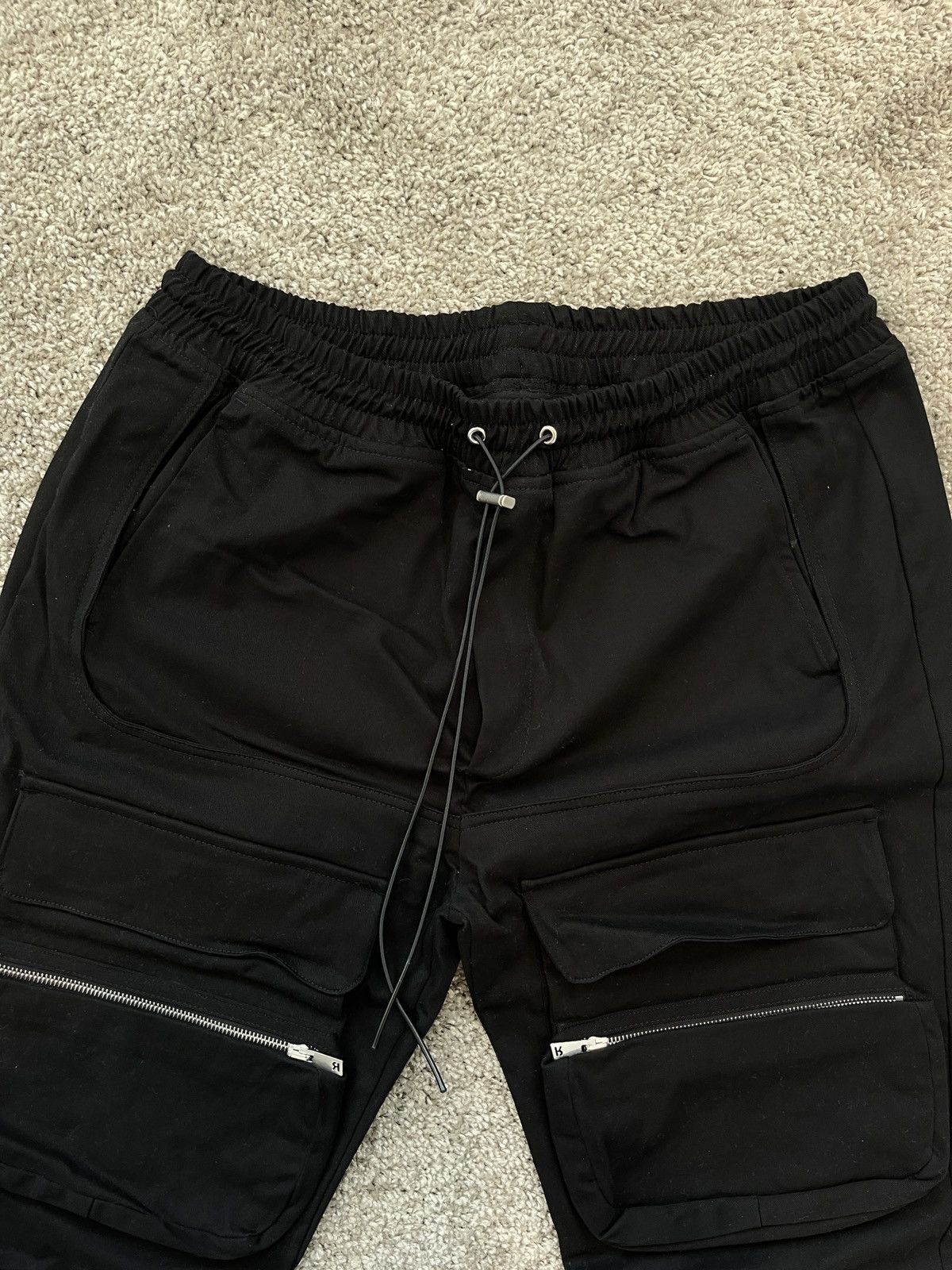 Represent Clo. Represent Clo Cargo Zipper Military Pants Black Size L Size US 34 / EU 50 - 2 Thumbnail
