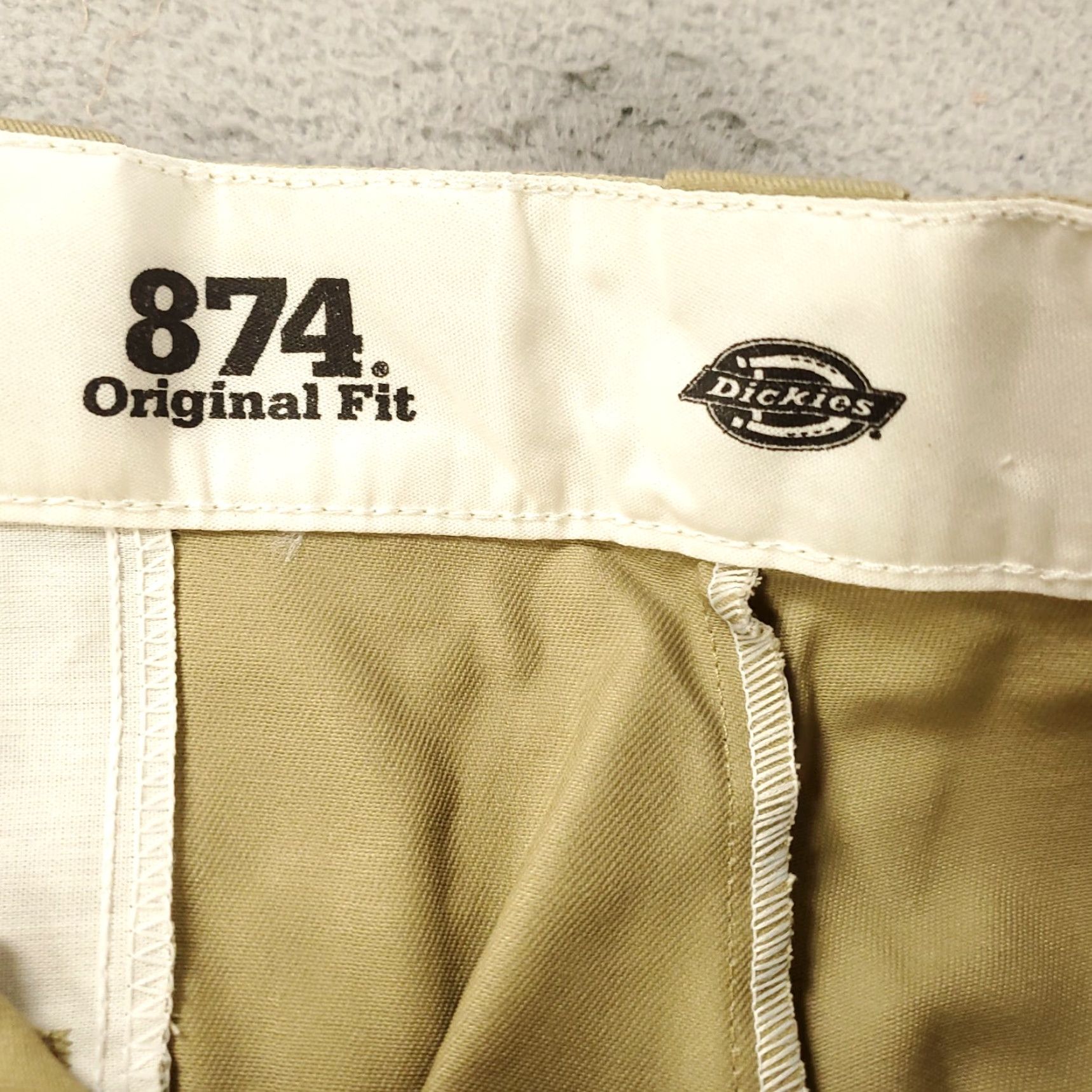 Dickies Dickies 874 Work Pants Mens 40x29 Beige Original Fit NWT Size US 40 / EU 56 - 7 Thumbnail