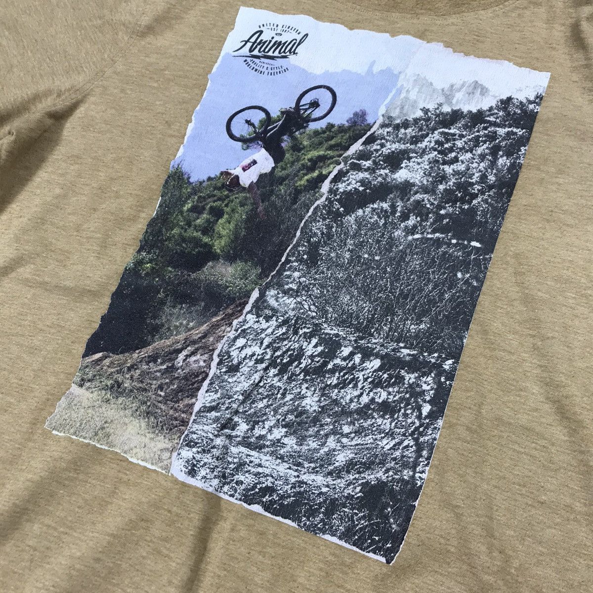 Vintage Vintage 90s Sun Faded Graphic Tee BMX Skate Streetwear S Size US S / EU 44-46 / 1 - 4 Thumbnail